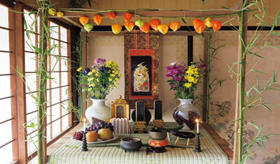 日本文化,日本中元节,日本盂兰盆节,